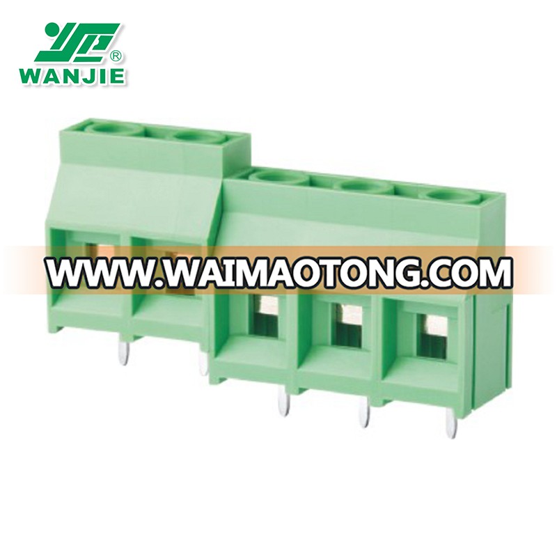 Zhejiang Ningbo 9.5mm pitch PCB Screw terminal block connector (WJ950-9.5)